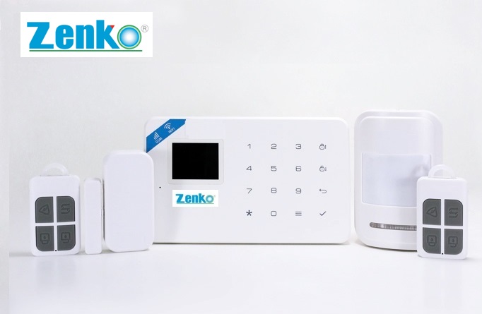 Báo trộm qua điện thoại Zenko-A68 Plus dùng Wifi + sim